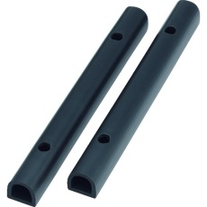 【120011】緑十字 カーストップ(車止め) カーストップ-50-450W 高さ50×幅50×全長450mm 2個組 ゴム製