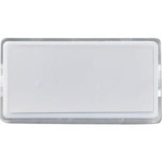 【314021】緑十字 マグネット付きカードケース 白 MGK-50W 25×50×8mm 台紙付 エンビ