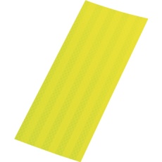 【390009】緑十字 3Mカプセルプリズム型高輝度反射シート 蛍光黄 SL90-KY 90×250mm
