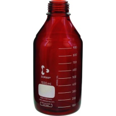 【017210-10004A】SIBATA 耐熱ねじ口びん 茶褐色 びんのみ 1000mL 10入