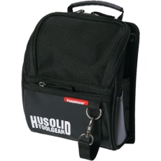 【HT-003】ペンギンエース HUSOLID TOOLGEAR フタ付き腰袋 M