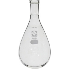【030120-15100】SIBATA SPCなす形フラスコ SPC-15 100mL