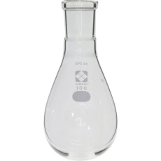 【030120-24100】SIBATA SPCなす形フラスコ SPC-24 100mL