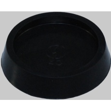 【G10-402】光 平置ゴム 黒 42mm用 4個入