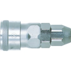 【50SN STEEL NBR】日東 ナットカプラ 鋼鉄製相手側ホースサイズ(mm)5.0×8.0(04103)