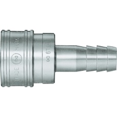 【1TSH SUS NBR】日東 TSPカプラ ステンレス製 ニトリルゴムSG(NBR)(ホース取付用ソケット) 相手側1/8インチ(00711)