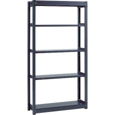 【TSUG100-63L-5-HBK】TRUSCO 軽量ボルトレス棚TSUG型 単体タイプ 942X640XH1800