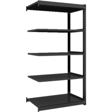 【TSUG100-63L-5B-HBK】TRUSCO 軽量ボルトレス棚TSUG型 連結タイプ 900X640XH1800