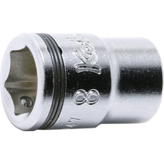 【2450MS-13】Ko-ken 6.35mm差込 ナットグリップソケット 13mm
