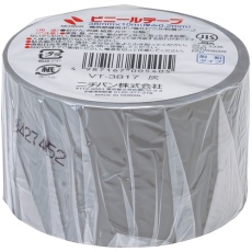 【VT-3817】ニチバン ビニールテープ灰38mmX10m 1巻