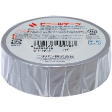 【VT-1917】ニチバン ビニールテープ灰19mmX10m 1巻