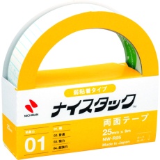 【NW-R25】ニチバン 両面テープ ナイスタック弱粘着タイプ 25mmX9m