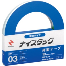 【NW-K10】ニチバン 両面テープ ナイスタック強力タイプ 10mmX18m