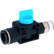 【HV12-03】PISCO ハンドバルブ ストレートA3方弁チューブ12出力R3/8
