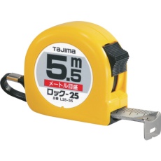 【L25-55】タジマ ロックー25 5.5m メートル目盛 紙函