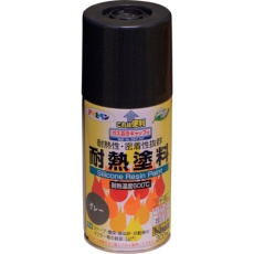 【558015】アサヒペン 耐熱塗料スプレー 300ML グレー