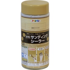 【438492】アサヒペン 水性サンディングシーラー 300ML 透明(クリヤ)