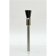 【B4214】リューター 軸付エンド型ブラシ軸径(mm):3毛材:ブラウン(馬毛)
