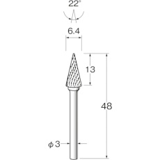 【K3526】リューター 超硬カッター