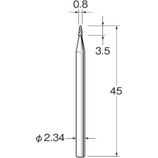 【K1508】リューター 精密加工用超硬カッター