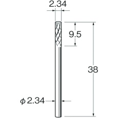 【K1632】リューター 精密加工用超硬カッター