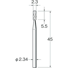 【K1223】リューター 精密加工用超硬カッター