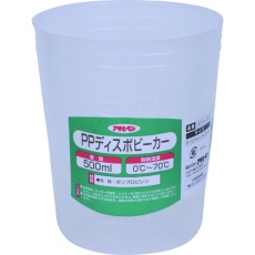 【223227】アサヒペン PPディスポビーカー 500ml 3014-03