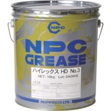 【10103071】NIPPECO 自動車ホイールベアリング用 ハイレックスHD No.3 16kg