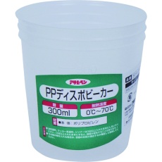 【223210】アサヒペン PPディスポビーカー 300ml 3014-04