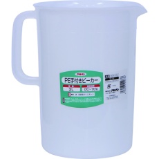 【222336】アサヒペン PE手付きビーカー 3L 3012-06