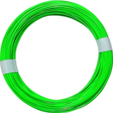【IW-353】WAKI カラーワイヤー 緑 番手18 線径1.1～1.2mm 長さ65m