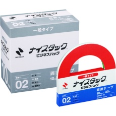 【NWBP-10】ニチバン 両面テープ ナイスタックビジネスパック 10mmX30m(大巻5巻入)
