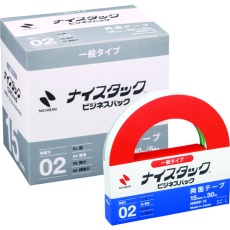 【NWBP-15】ニチバン 両面テープ ナイスタックビジネスパック 15mmX30m(大巻5巻入)