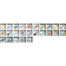 【1145030100-25】グリーンクロス GHP用ステッカー 25枚セット