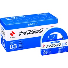 【NWBB-K15】ニチバン 両面テープ ナイスタック強力タイプ 15mmX18m(大巻10巻入)