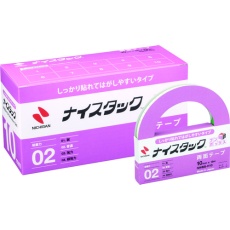 【NWBB-H10】ニチバン 両面テープ ナイスタックしっかり貼れてはがしやすいタイプ NWBBーH10 10mmX18m(大巻12巻入)