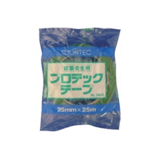 【344800-GR-00-25X25】SLIONTEC プロテックテープ 25mm×25m グリーン