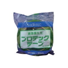 【344800-GR-00-38X25】SLIONTEC プロテックテープ 38mm×25m グリーン