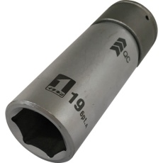 【19803】MUSTTOOL QCソケット シングル 19mm 6角 IM―4W19―6K