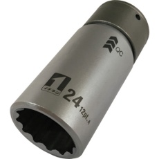 【19808】MUSTTOOL QCソケット シングル 24mm 12角 IM―4W24―12K