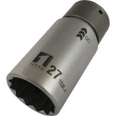 【19810】MUSTTOOL QCソケット シングル 27mm 12角 IM―4W27―12K
