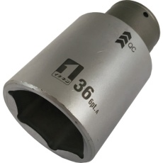 【19813】MUSTTOOL QCソケット シングル 36mm 6角 IM―4W36―6K