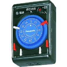 【WH3301BP】Panasonic 24時間くりかえしタイマー コンセント直結式 ブラック