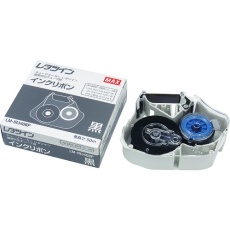 【LM-IR340BP】MAX レタツイン LM-390・340シリーズ 熱収縮チューブ用インクリボン黒 32m巻