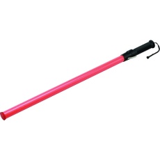 【325010】緑十字 LED合図灯(ロングタイプ) 赤 LED×12個 YDT-700 全長:800mm(発光部:30mmΦ×618mm)