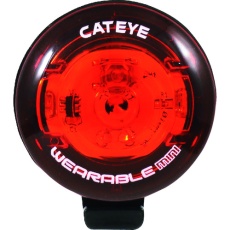 【5442572】CATEYE セーフティライト ウェアラブルミニSV 赤 33×39
