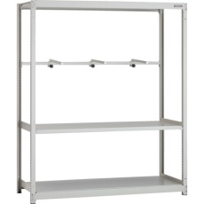 【M2-6363-A1】TRUSCO スチールラック M2型軽中量棚 860X600XH1800 3段 アーム1段 単体