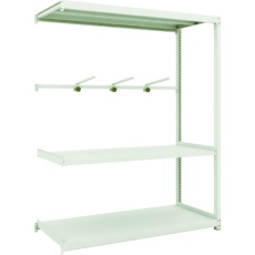 【M2-6563-A1B】TRUSCO スチールラック M2型軽中量棚 1460X600XH1800 3段 アーム1段 連結