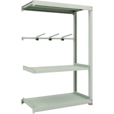 【M3-6463-A1B】TRUSCO スチールラック M3型中量棚 1200X571XH1800 3段 アーム1段 連結