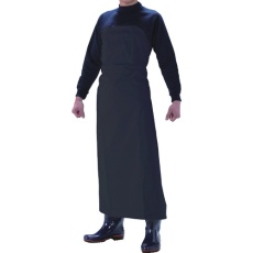 【1902-55-L】カジメイク 1902 ジャスト胸付前掛 紺 L